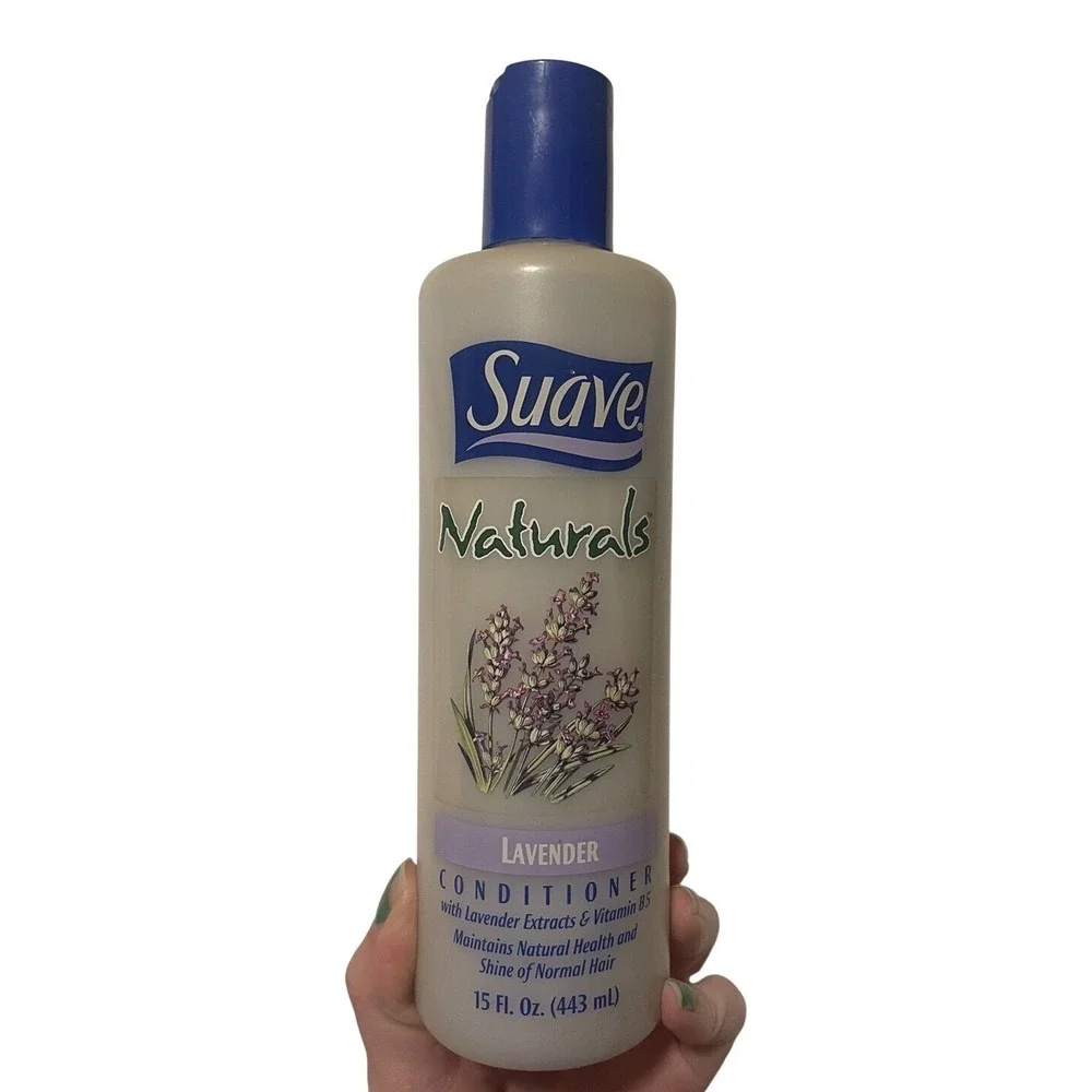 NEW Vintage Suave Naturals Lavender Hair Conditioner 15‎ oz 443 Ml
